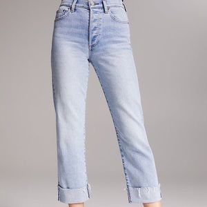 Denim Forum So Marilyn Selvedge Cropped Jeans sz27